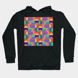 retro neo geo pattern Hoodie